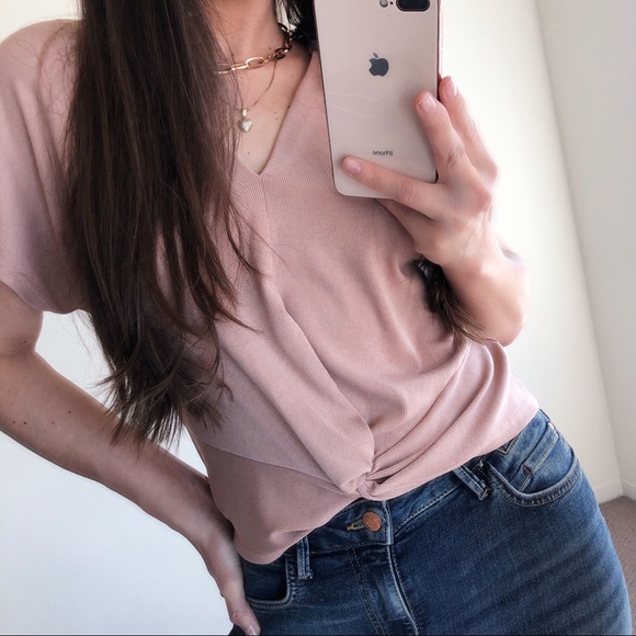 LAST S —Vintage Mauve Top - Picture 3 of 7